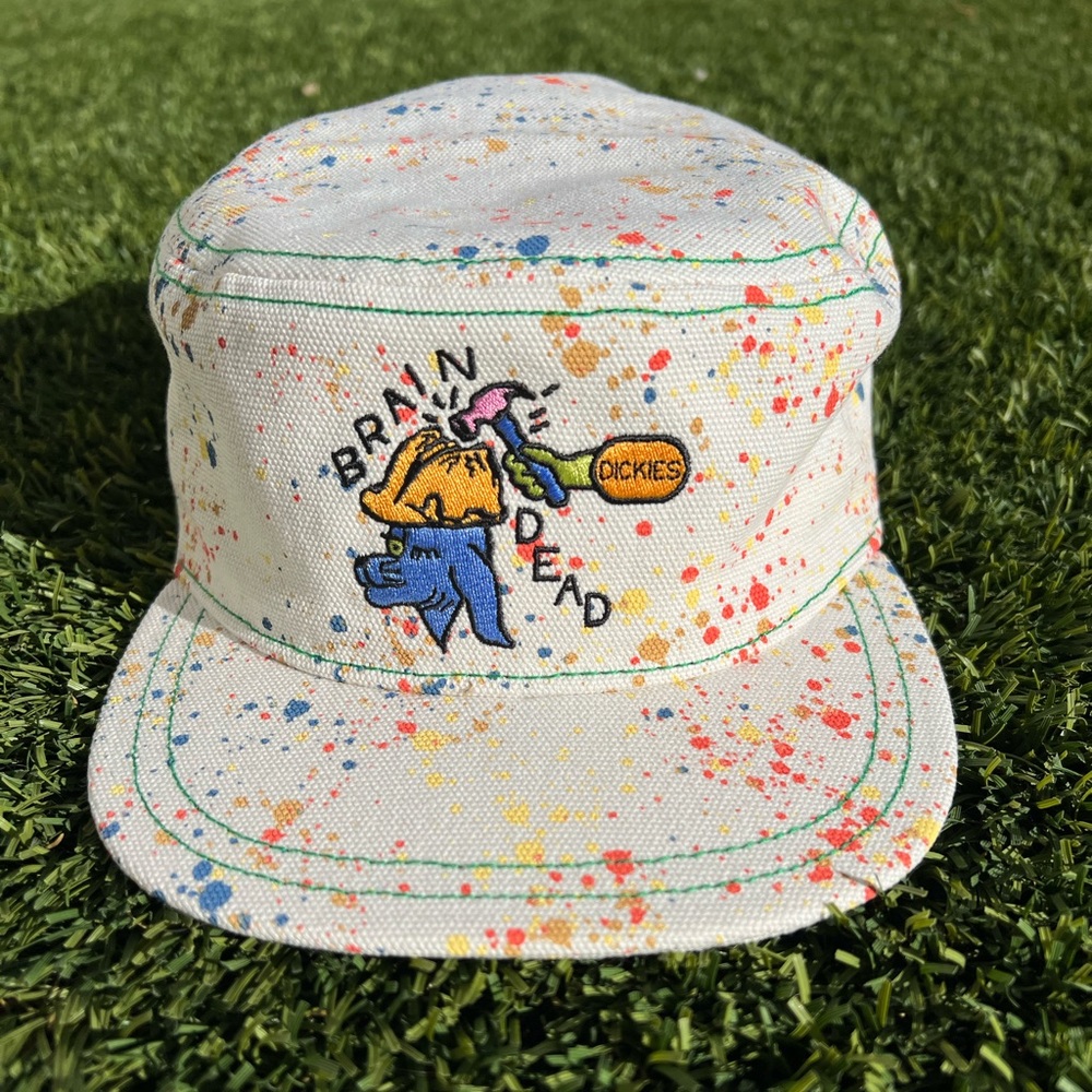 BRAIN DEAD X DICKIES EMBROIDERED PAINTERS CAP